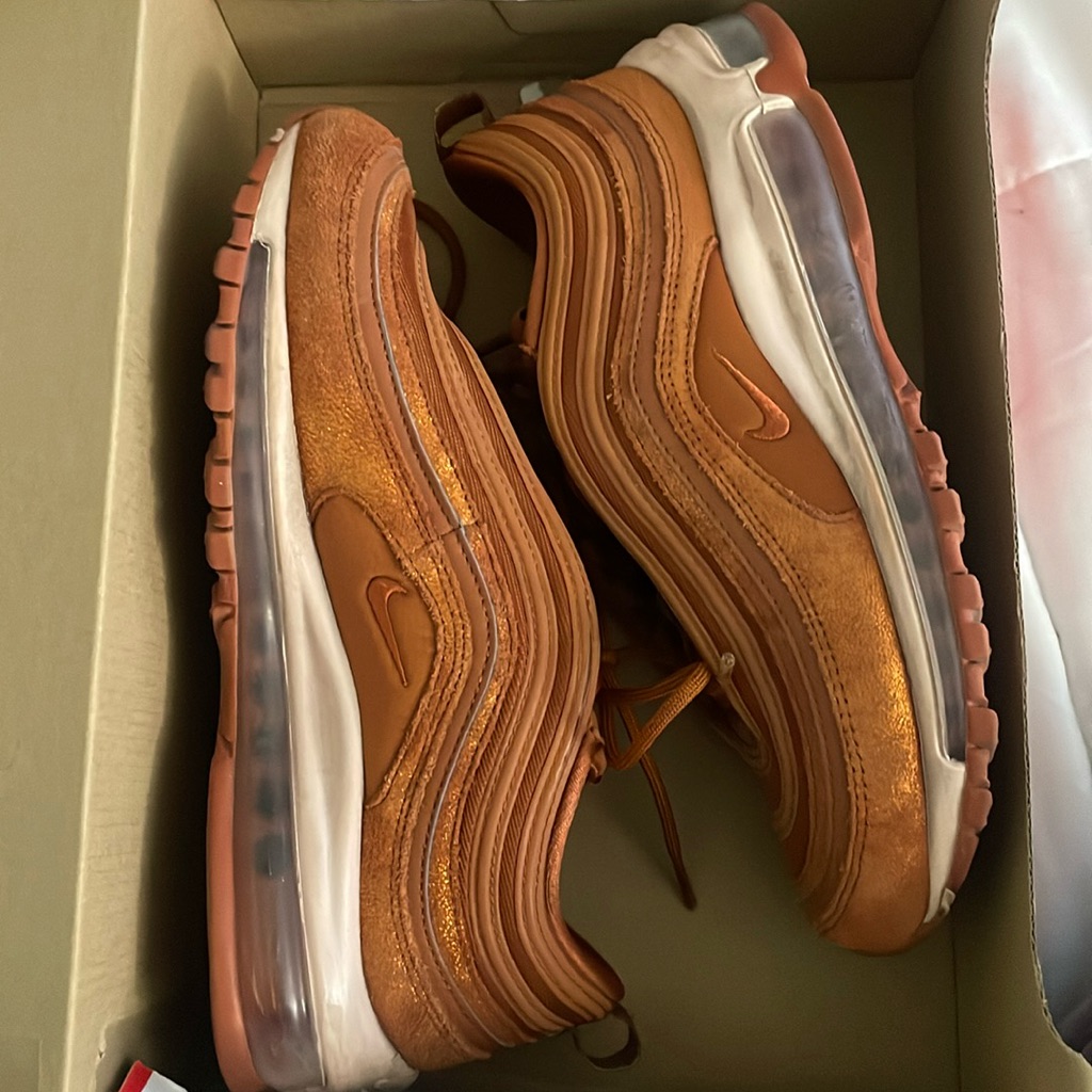 Orange Nikes
